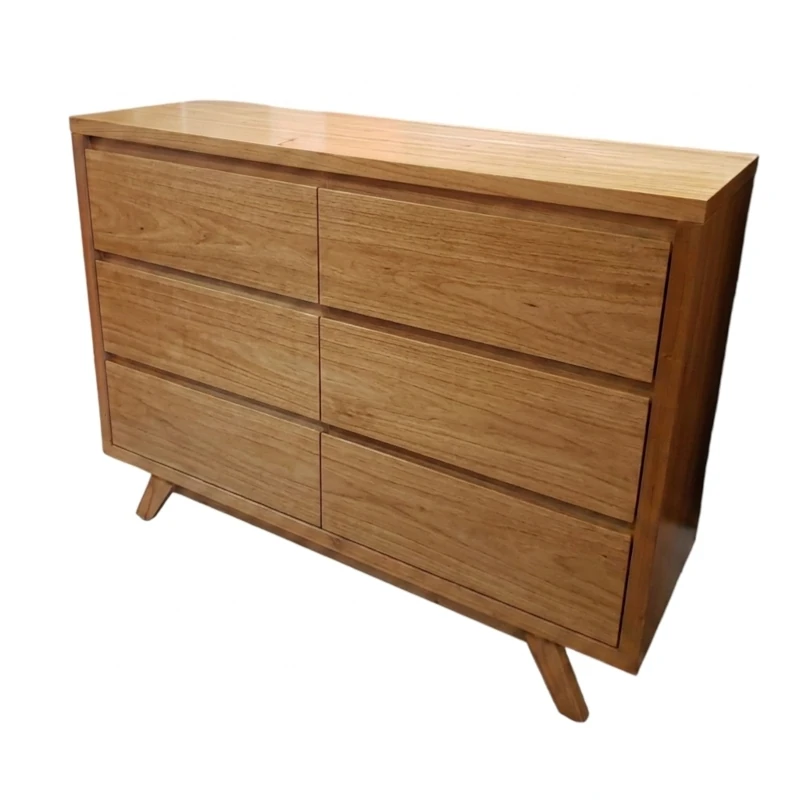 Comoda 140cm 6 Cajones Paraiso